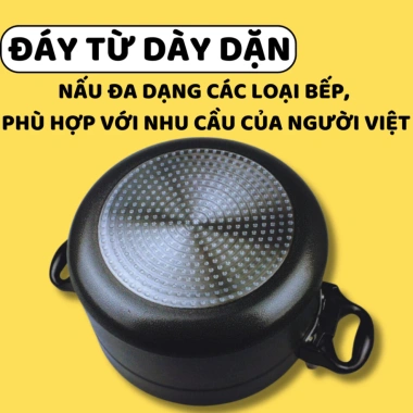 Nồi áp suất Fujika đáy từ đa năng 4-7L, dùng được mọi bếp, bảo hành 12 tháng - Giá chỉ 489.000₫ 3 Nồi áp suất Fujika đáy từ đa năng 4-7L, dùng được mọi bếp, bảo hành 12 tháng - Giá chỉ 489.000₫ 3