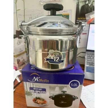 Nồi áp suất Fujika/Media 4-7L đa năng nấu bếp gas, từ, than - Giá ưu đãi 488k 6