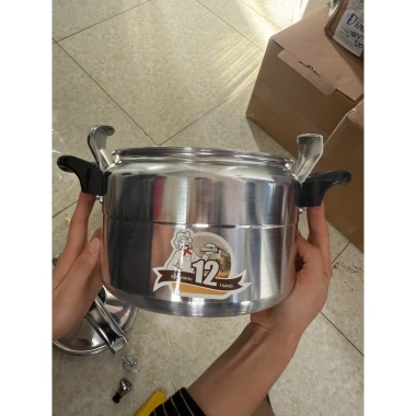 Nồi áp suất Fujika/Media 4-7L đa năng nấu bếp gas, từ, than - Giá ưu đãi 488k 7
