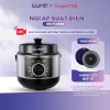 Nồi áp suất gia đình Gume 1.000W 6L 12 chế độ nấu, bảo hành 12 tháng, 1.449.000₫