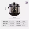 Nồi áp suất gia đình Gume 1.000W 6L 12 chế độ nấu, bảo hành 12 tháng, 1.449.000₫ 10