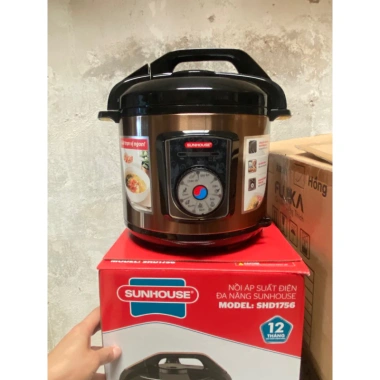 Nồi Áp Suất & Hầm Sunhouse SHD1.755 Đa Năng Công Suất Lớn - Giá Ưu Đãi 1.190.000 VNĐ 4