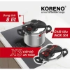 Nồi áp suất inox 304 an toàn 5L-6L-8L, phù hợp bếp từ và bếp ga, chính hãng, giảm 18% 9