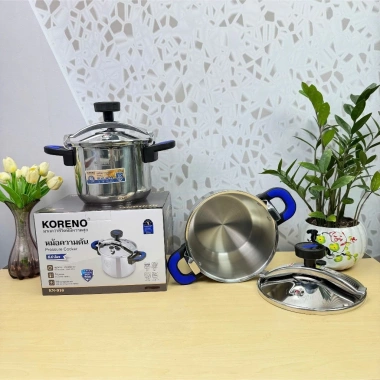 Nồi áp suất inox 304 chống nổ, dùng cho bếp từ, ga, hồng ngoại - dung tích 6-8 lít, giá ưu đãi 980.000 VND 2