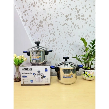 Nồi áp suất inox 304 chống nổ, dùng cho bếp từ, ga, hồng ngoại - dung tích 6-8 lít, giá ưu đãi 980.000 VND 9