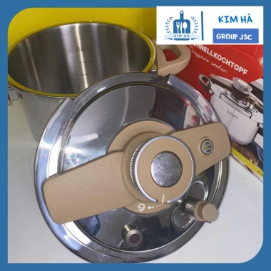 Nồi áp suất inox 304 Engler EL9.112 6L - Lòng inox an toàn, đa năng, mọi bếp - Kim Hà