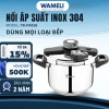 Nồi áp suất inox 304 YOAKE YK-PA516 – Hầm nhừ nhanh, an toàn, dùng mọi bếp, giá 1,29 triệu