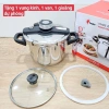 Nồi áp suất inox 304 YOAKE YK-PA516 – Hầm nhừ nhanh, an toàn, dùng mọi bếp, giá 1,29 triệu 2