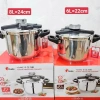 Nồi áp suất inox 304 YOAKE YK-PA516 – Hầm nhừ nhanh, an toàn, dùng mọi bếp, giá 1,29 triệu 3