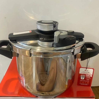 Nồi áp suất inox 304 YOAKE YK-PA516 – Hầm nhừ nhanh, an toàn, dùng mọi bếp, giá 1,29 triệu 4
