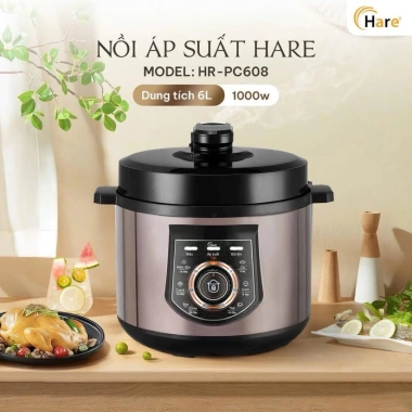 Nồi áp suất inox 6L công suất 1.000W - Bảo hành 12 tháng, giá ưu đãi 1.43 triệu 2