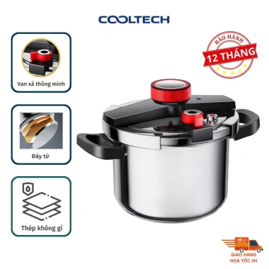 Nồi áp suất inox đáy từ Mitomo 304AEU - Bảo hành 12 tháng, giảm giá 1.499.000₫