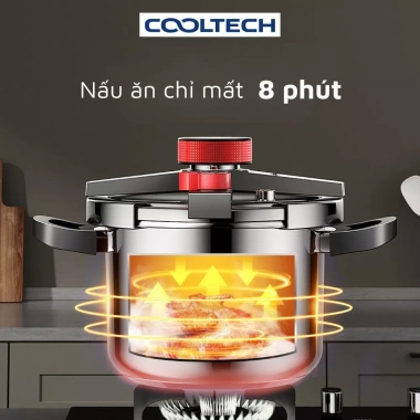 Nồi áp suất inox đáy từ Mitomo 304AEU - Bảo hành 12 tháng, giảm giá 1.499.000₫