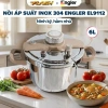 Nồi áp suất inox Engler EL9.112 6L inox 304 an toàn, đa năng dùng mọi bếp - Giá ưu đãi 1,550,000₫
