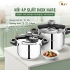 Nồi Áp Suất Inox Hare HR-PA2.106 6L Đáy 5 Lớp Van An Toàn 3 Cấp Nấu Nhanh Giá 1,2 Triệu 2