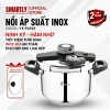 Nồi áp suất inox YOAKE YK-PA516 6L-8L dùng mọi bếp nấu nhanh dưỡng chất giảm 1,29 triệu