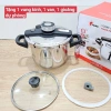 Nồi áp suất inox YOAKE YK-PA516 6L-8L dùng mọi bếp nấu nhanh dưỡng chất giảm 1,29 triệu 3