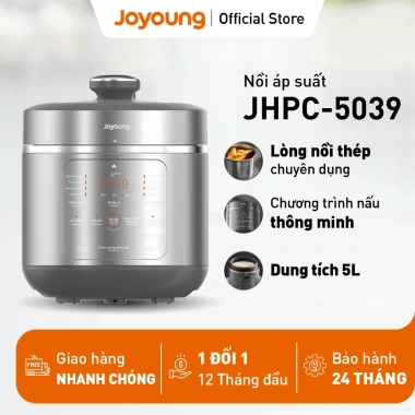 Nồi áp suất Joyoung JHPC-5.039 5L 900W - Giá giảm 2.39 triệu, nấu nhanh tiết kiệm