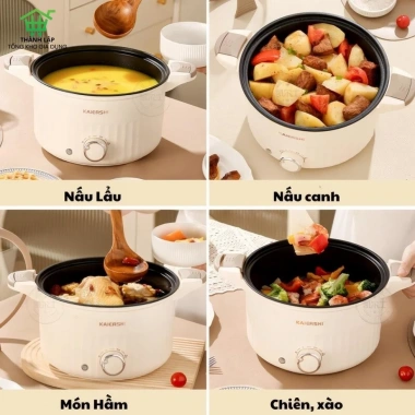 Nồi Áp Suất KAIERSHI 4L Đa Năng - Hầm, Lẩu, Xào, Hẹn Giờ, Tiện Lợi, Giá 289.080 VND 9