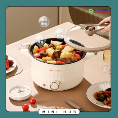 Nồi Áp Suất KAIERSHI 4L Đa Năng - Hầm Lẩu Xào, Hẹn Giờ Tiện Lợi, Giá 309.909₫ 3