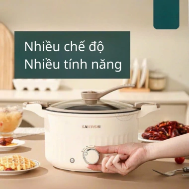 Nồi Áp Suất KAIERSHI 5L – Hẹn Giờ, Hầm, Lẩu, Xào – Tiện Lợi, Giá 220.000 VND Giảm 57.200