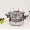 Nồi áp suất Lock&King LK-3.126 6.3L inox 316 kèm xửng hấp đáy - dùng mọi bếp, giá 1.169.000₫ 2