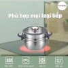 Nồi áp suất Lock&King LK-3.126 6.3L inox 316 kèm xửng hấp đáy - dùng mọi bếp, giá 1.169.000₫ 7