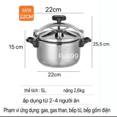 Nồi áp suất Media 5L - Chống cháy nổ, hầm nhanh, giá chỉ 550.000đ 10