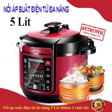 Nồi áp suất Media 5L đa năng 2 lõi - Siêu tiết kiệm, giảm còn 1.150.000₫