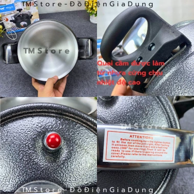 Nồi áp suất Misushita gas & Fujika bếp từ đa năng, chỉ 345.000đ TM Store 5