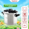 Nồi áp suất Nagakawa NAG1.472 7L inox 304 - An toàn, bảo hành 12 tháng, giá ưu đãi 1.387.000 VNĐ