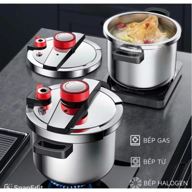 Nồi áp suất Nhật inox 304 đáy từ - Nấu mọi bếp, bảo hành 12 tháng, giá 980.000₫ 6