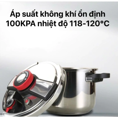Nồi áp suất Nhật inox 304 đáy từ - Nấu mọi bếp, bảo hành 12 tháng, giá 980.000₫ 7