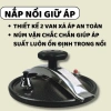 Nồi áp suất nhôm nguyên chất phủ sơn đá, dùng mọi bếp, cả bếp từ, dung tích 4-10L, giảm giá 430.000 VND 4