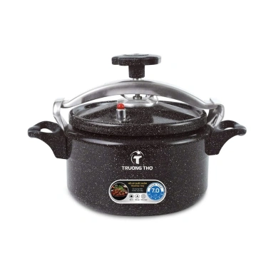 Nồi áp suất nhôm nguyên chất phủ sơn đá, dùng mọi bếp, cả bếp từ, dung tích 4-10L, giảm giá 430.000 VND 7