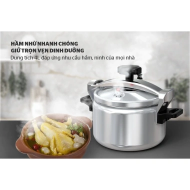 Nồi áp suất nhôm Sunhouse SHG9.900-05 – Siêu bền, an toàn, chỉ 530.000₫ (giảm từ 678.400₫) 6 Nồi áp suất nhôm Sunhouse SHG9.900-05 – Siêu bền, an toàn, chỉ 530.000₫ (giảm từ 678.400₫) 6
