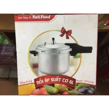Nồi áp suất Nuti hợp kim nhôm an toàn sức khỏe 2.025 - Giá chỉ 450.000đ, giảm sâu 4 Nồi áp suất Nuti hợp kim nhôm an toàn sức khỏe 2.025 - Giá chỉ 450.000đ, giảm sâu 4