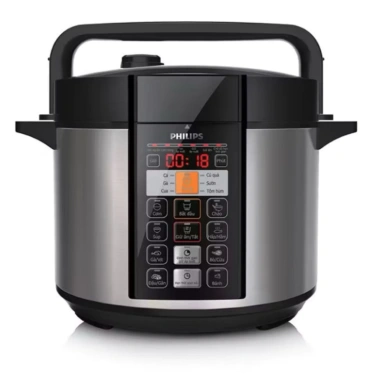 Nồi Áp Suất Philips 5-6L Chính Hãng - Dung tích lớn, Bảo hành 24 tháng, Giá ưu đãi 1,320,000 VND 3