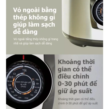 Nồi áp suất Philips HD2.103/66 5.0L 900W - 14 chế độ nấu, giảm giá tới 21% - chỉ giao HN & HCM