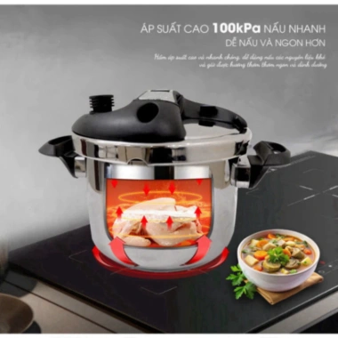 Nồi Áp Suất Seka SK5.859 Inox 304 + Vung Kính Giá 1,250,000 VNĐ giảm 16% GVQ Store 2