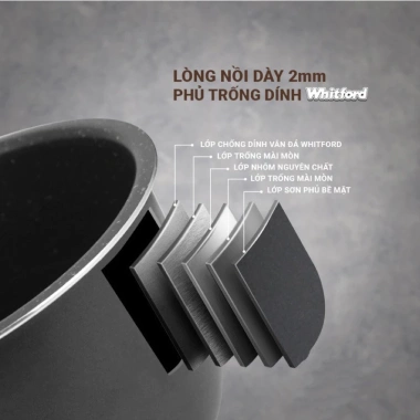 Nồi áp suất Sharp KS-130 3L chống dính đa năng, nhanh chín mềm nhừ, tiết kiệm thời gian - Giá ưu đãi 890.000đ