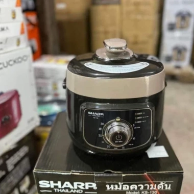 Nồi áp suất Sharp KS-130 3L chống dính đa năng, nhanh chín mềm nhừ, tiết kiệm thời gian - Giá ưu đãi 890.000đ 5 Nồi áp suất Sharp KS-130 3L chống dính đa năng, nhanh chín mềm nhừ, tiết kiệm thời gian - Giá ưu đãi 890.000đ 5