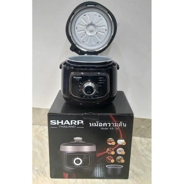 Nồi Áp Suất SHARP KS-130 Lòng Đá Bền Dùng 2-3 Người Free Ship Bảo Hành 12 Tháng