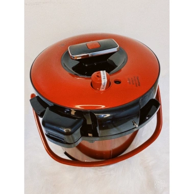 Nồi áp suất Sharp KS-132 3,2L nhỏ gọn, bảo hành 12 tháng, giá 900k