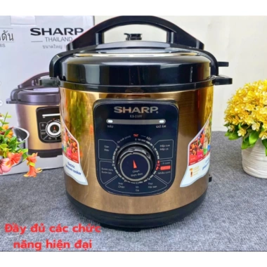 Nồi áp suất Sharp KS-228 6L - Nồi cơm điện, bảo hành 12 tháng, giá chỉ 790.000₫