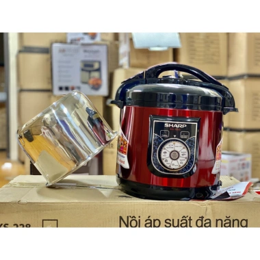 Nồi áp suất Sharp KS-228 6L - Nồi cơm điện, bảo hành 12 tháng, giá chỉ 790.000₫