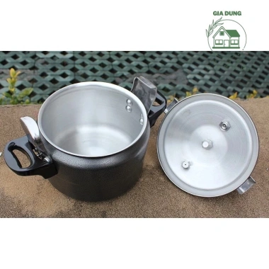 Nồi áp suất Sikma 18cm 3-7L - Chính hãng, dùng bếp ga & hồng ngoại, chỉ 470k 7