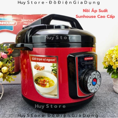 Nồi Áp Suất Sunhouse SHD1.755 Đa Năng - Chống Dính, Ninh Xương 1.19 Triệu - Huy Store 8