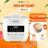 Nồi áp suất Venko VKP4L10 4L 10 chế độ thông minh 1.300W hẹn giờ 24h 3 chế độ chín - Giá chỉ 1,28 triệu