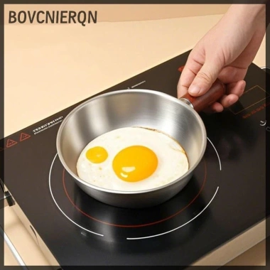 Nồi Bát Inox Quả Óc Chó Gỗ Tay Cầm – Dụng Cụ Nhà Bếp, Salad, Sữa Chua – Giá 67.760₫